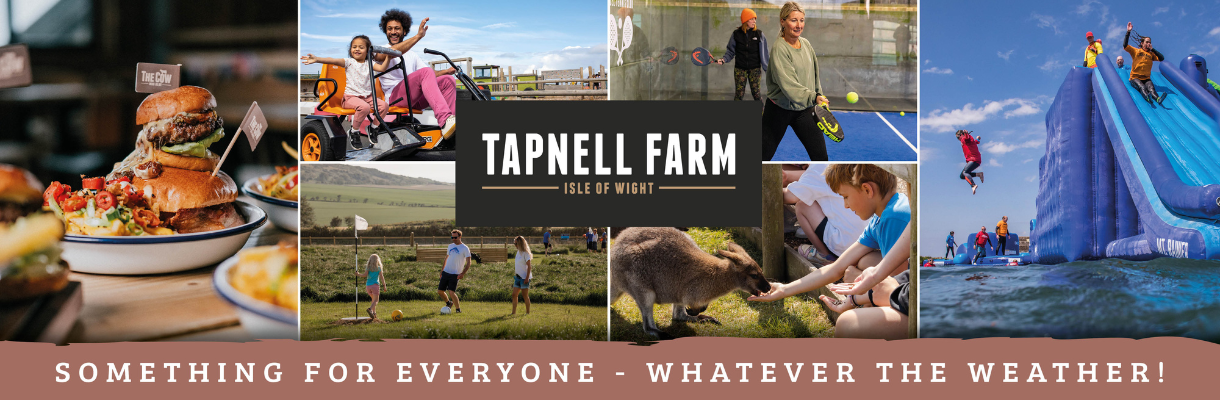 Attractions at Tapnell Farm on the Isle of Wight