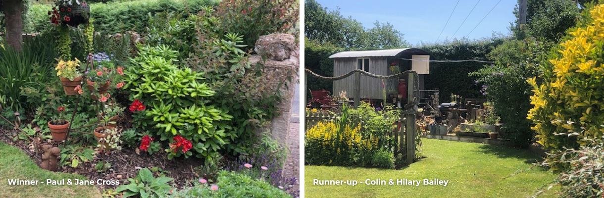 Paul & Jane Cross's garden and Colin & Hilary Bailey's garden, Isle of Wight