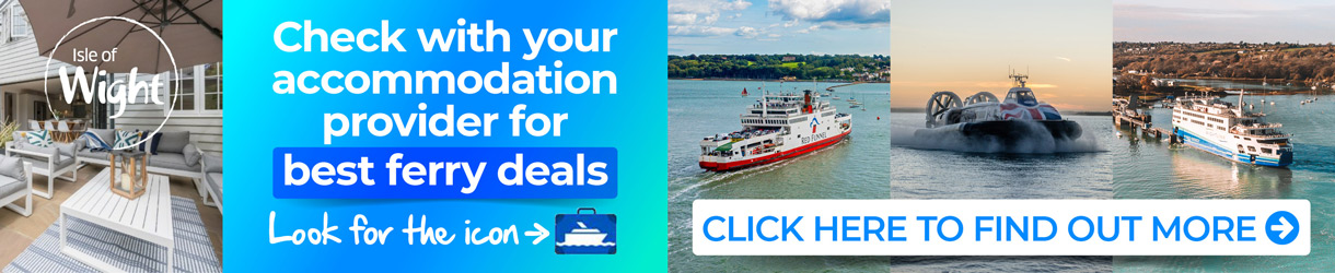 Check with your accommodation provider for the best ferry deals to the Isle of Wight