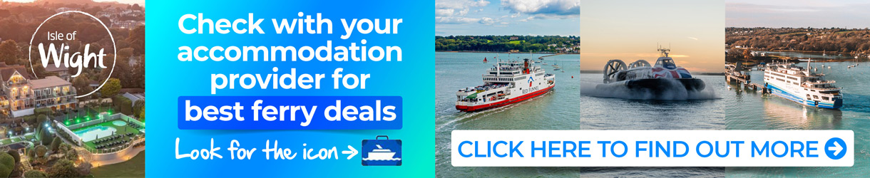 Check with your accommodation provider for the best ferry deals to the Isle of Wight