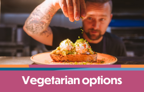 Vegetarian options on the Isle of Wight